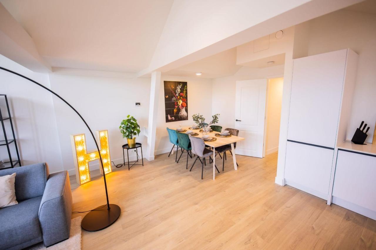 Happily 2 Bedroom Serviced Apartment 75M2 -Nb306H- Rotterdam Exteriör bild